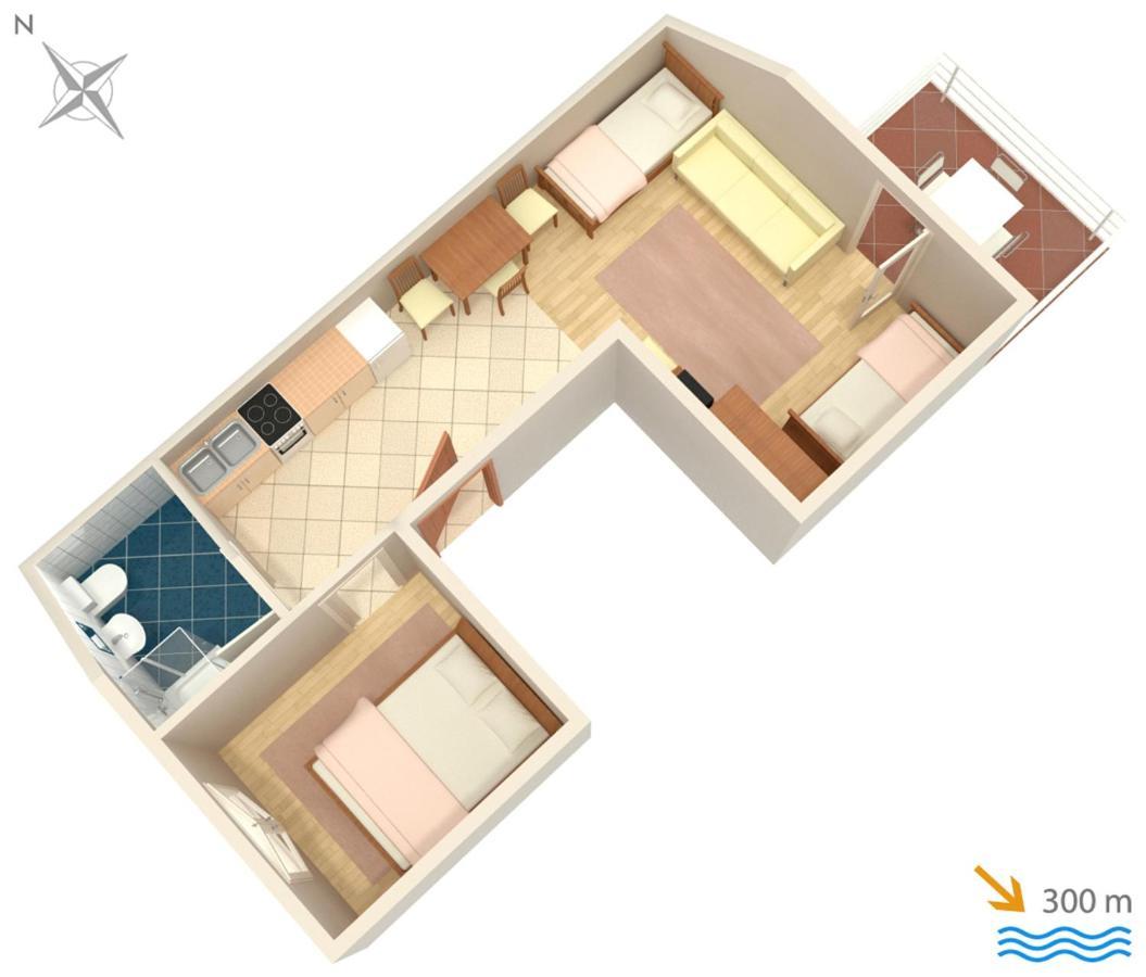 Apartments And Rooms With Parking Space Selce, Crikvenica - 2362 Bagian luar foto